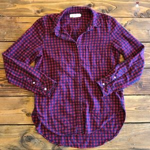 H&M Red Flannel - size 4